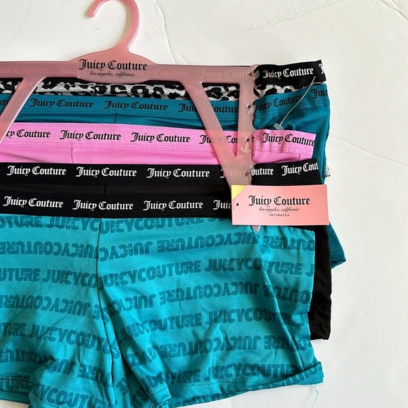 Juicy Couture Size 1X Women’s Logo 5 Packs Cute & Curve Underwear - Picture 5 of 6